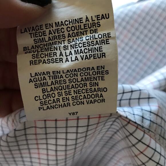 Tommy Graph Check Slim Fit Dress Shirt - Picture 7 of 10